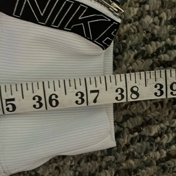 Nike White Sweatpants with Tapered Ankles - Picture 8 of 8